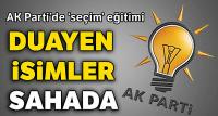 Duayen isimler sahada!