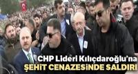 CHP Lideri Kılıçdaroğlu'na şehit cenazesinde saldırı