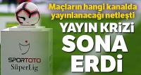 Yayın krizi sona erdi