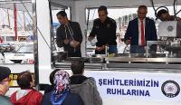 Bodrum'da Şehitler İçin Lokma Döktürüldü