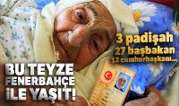 Fenerbahçe ile yaşıt!