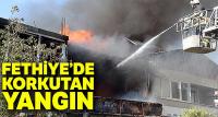 Fethiye'de korkutan yangın