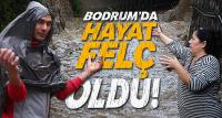 Bodrum'da hayat felç oldu, ekipler teyakkuza geçti