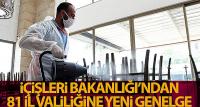 İçişleri Bakanlığı'ndan restoran, kafe ve parklarla ilgili genelge