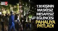 Bodrum'da 130 kişinin maskesiz mesafesiz eğlencesi otele pahalıya patladı