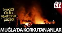 5 yıldızlı otelin yakıt tankı patladı,