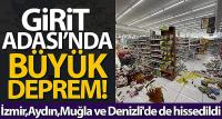 Yunanistan'ın Girit Adası'nda 6.3 büyüklüğünde deprem