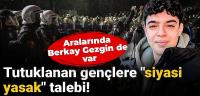 İmamoğlu eylemlerinde tutuklanan gençlere 