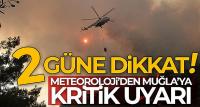 Meteoroloji'den Muğla'ya orman yangını uyarısı