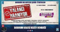 Şehir Tiyatrosu yeni oyunuyla Bodrum Kalesi'nde