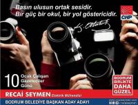 Seğmen, basın emekçileri için mesaj yayınladı