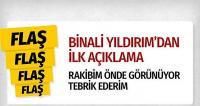 Binali Yıldırım: Rakibim öndedir, başarılar diliyorum