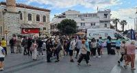 Hayırsever Mahinur Uslu, uğurlandı