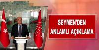 CHP'li Seymen'den anlamlı paylaşım