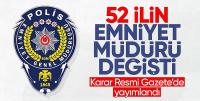 52 ile yeni emniyet müdürü