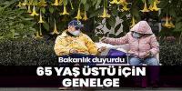 65 yaş ve üstüne seyahat izni