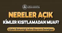 İçişleri Bakanlığı 81 il valiliğine genelge gönderdi