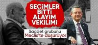 CHP'nin Saadet Partisi'ne gönderdiği milletvekili geri dönüyor