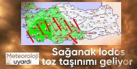 Meteoroloji'den sarı kodlu sağanak uyarısı