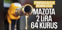 Motorine indirim geliyor