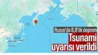 8.8'lik deprem sonrası balinalar Japonya kıyılarına vurdu