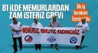 Memurlar zam teklifini beğenmedi: İş bırakma eylemine gittiler