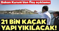İmar barışına aykırı 21 bin bina yıkılacak