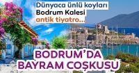 Muğla sahillerinde bayram yoğunluğu