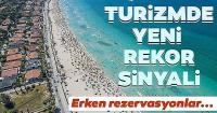 Turizmcilerde 'erken rezervasyon' sevinci