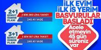 TOKİ sosyal konut projesi başvuruları başladı