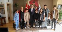 ÇOCUK MECLİSİNDEN BAŞKANLIK MAKAMINA ZİYARET