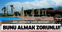 Otellerde yeni dönem başlıyor! 