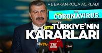 Sağlık Bakanı'ndan İran sınırında kritik koronavirüs açıklaması