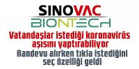 Vatandaşlar istediği koronavirüs aşısını yaptırabiliyor