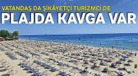 Plajda kavga var