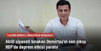 Selahattin Demirtaş: Partime cumhurbaşkanı adaylığına hazır olduğumu belirttim, gerekçe sunulmadan reddedildi
