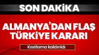 Almanya, Türkiye'ye seyahat kısıtlamasını kaldırıyor