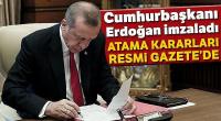 Atama kararları Resmi Gazete'de!
