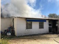 Bodrum'da Personel lojmanında çıkan yangın korkuttu