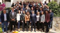 Muhtarlardan Başkan Aras’a hayırlı olsun ziyareti