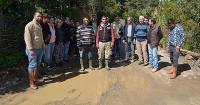 Antik kentte yol çilesi 