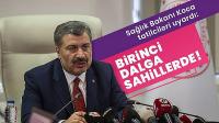 Birinci dalga sahillere indi, tatilde dikkatli olalım