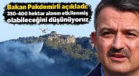 Muğla'daki orman yangını hakkında açıklama