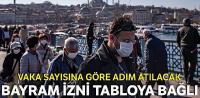 Bayramda izin tabloya bağlı