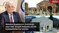 Yaptırdığı cami restorasyonuyla övünen belediye başkanına tepki yağıyor