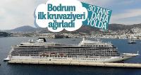 Bodrum'a sezonun ilk kruvaziyeri geldi