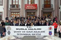 ŞEHİT AİLELERİ VE GAZİLERİ İSTANBUL’A UĞURLANDI