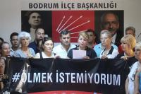 BODRUM’DAN EMİNE BULUT CİNAYETİNE TEPKİ