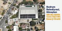 Bodrum Belediyesi, Güneşten 106 Bin 500 kWh Temiz Enerji Üretti