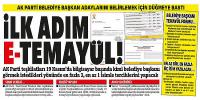 AK Parti Belediye Başkan adaylarını belirlemek için düğmeye bastı